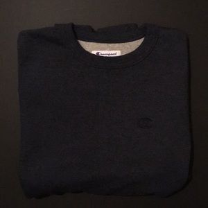 Champion Sweater Size S Blue Grey